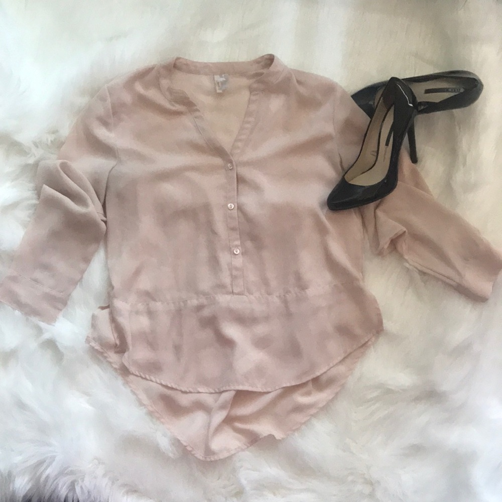 Blush Pink Blouse